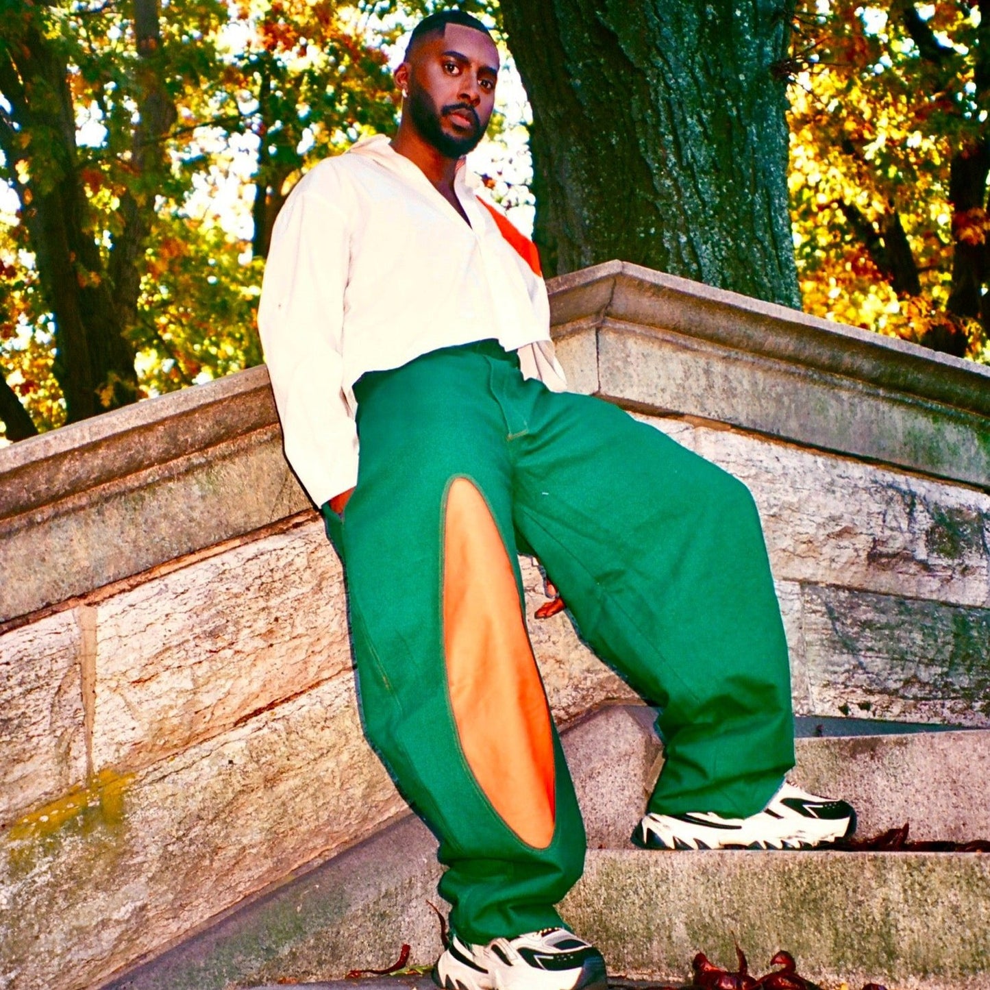 "CUT IT OUT" AILEY PANTS